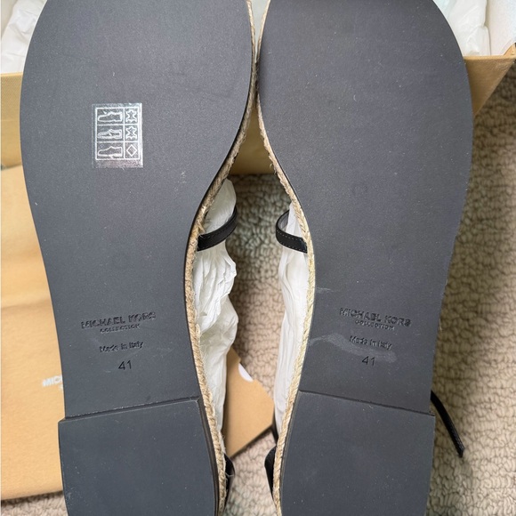 MICHAEL KORS COLLECTION Annabeth Leather Sandal 41 (US10) - Picture 7 of 7